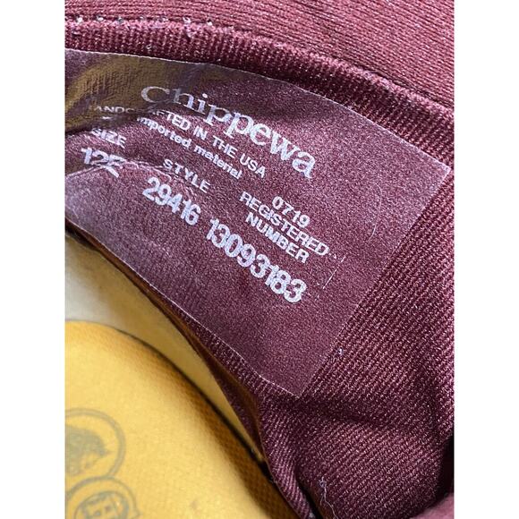 Chippewa 29416 Bay Apache Utility Waterproof Insulated Size 12 E no steel toe main image 5